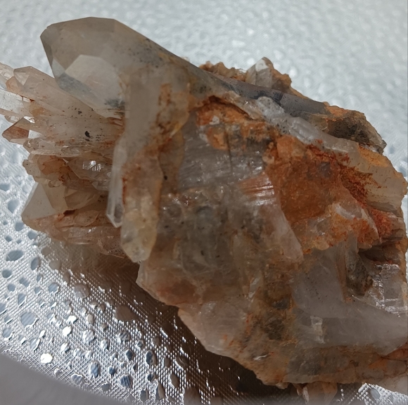 Smokey gray quartz, this is originally from Arkansas near Mount Ida. - Picture 9 of 16